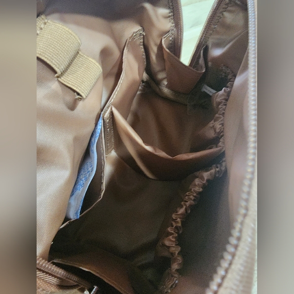 Beis Cosmetic Pouch In Camel, Small Size New - Picture 2 of 3